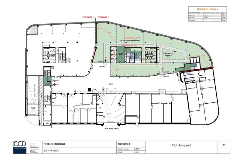 Location de bureau de 10 717 m² à Marseille 3 - 13003 plan - 1