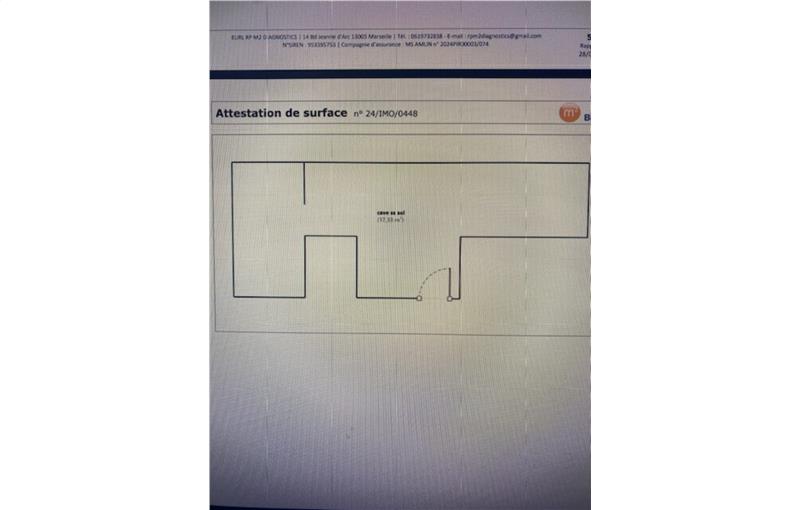 Location de bureau de 142 m² à Marseille 6 - 13006 plan - 1