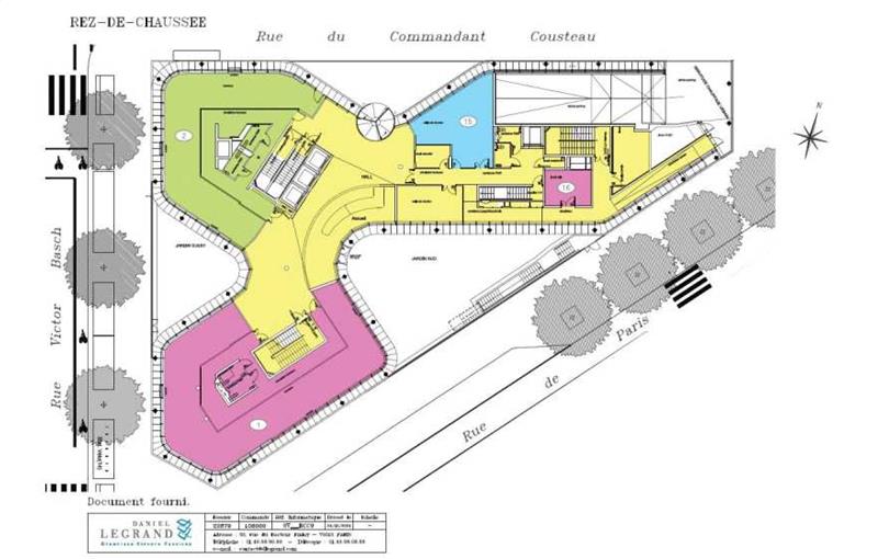 Location de bureau de 5 980 m² à Massy - 91300 plan - 1