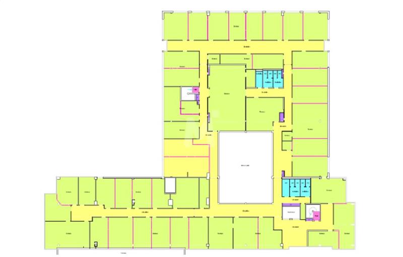 Location de bureau de 1 705 m² à Massy - 91300 plan - 1