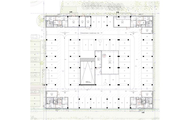 Location de bureau de 3 618 m² à Mérignac - 33700 plan - 1