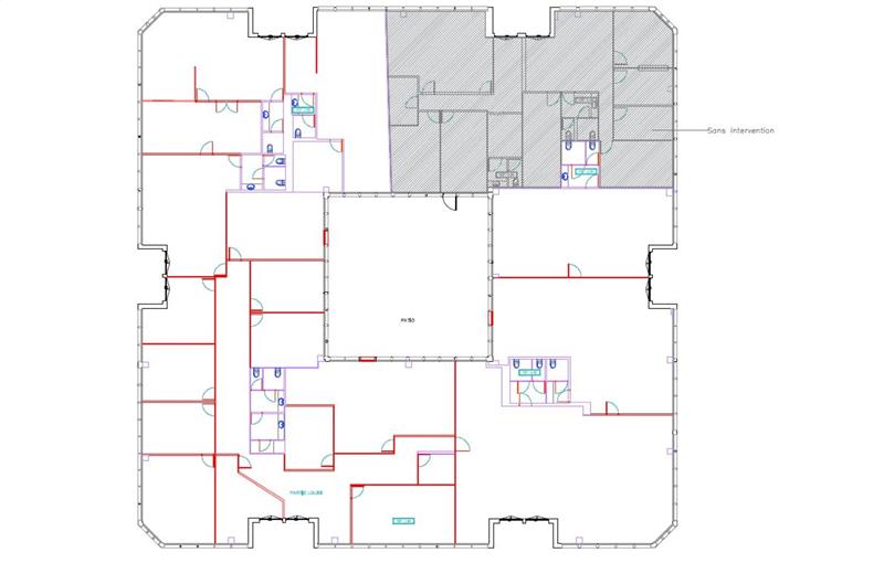 Location de bureau de 744 m² à Mérignac - 33700 plan - 1