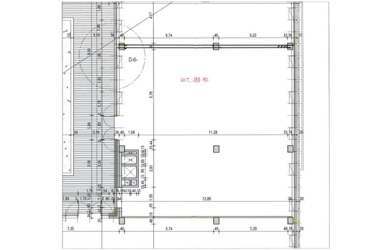 Location de bureau de 1 148 m² à Mérignac - 33700 plan - 1