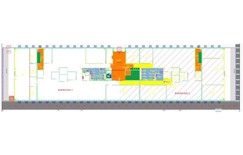 Location de bureau de 1 654 m² à Mérignac - 33700 plan - 1