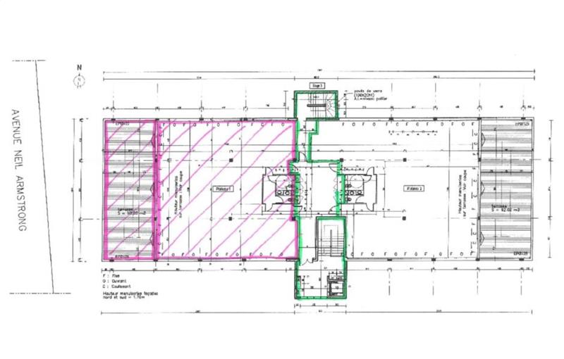 Location de bureau de 390 m² à Mérignac - 33700 plan - 1