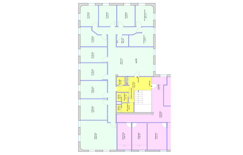 Location de bureau de 247 m² à Mérignac - 33700 plan - 1