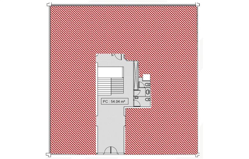 Location de bureau de 543 m² à Mérignac - 33700 plan - 1