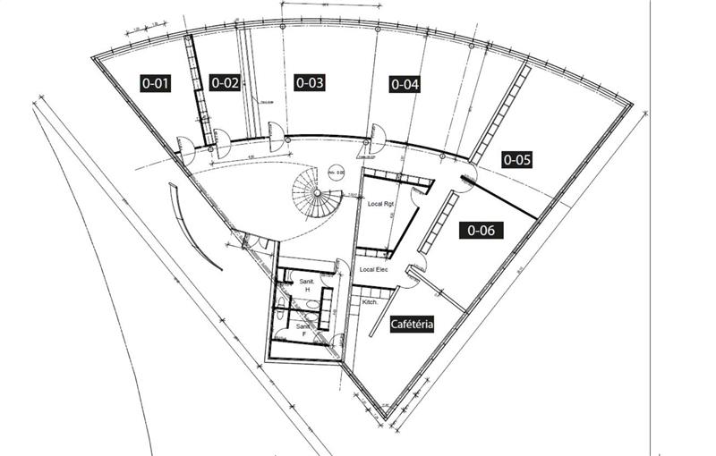 Location de bureau de 850 m² à Mérignac - 33700 plan - 1