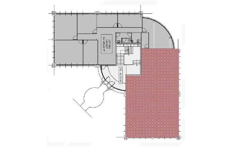 Location de bureau de 431 m² à Mérignac - 33700 plan - 1