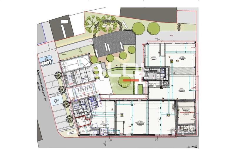 Location de bureau de 55 m² à Messimy - 69510 plan - 1