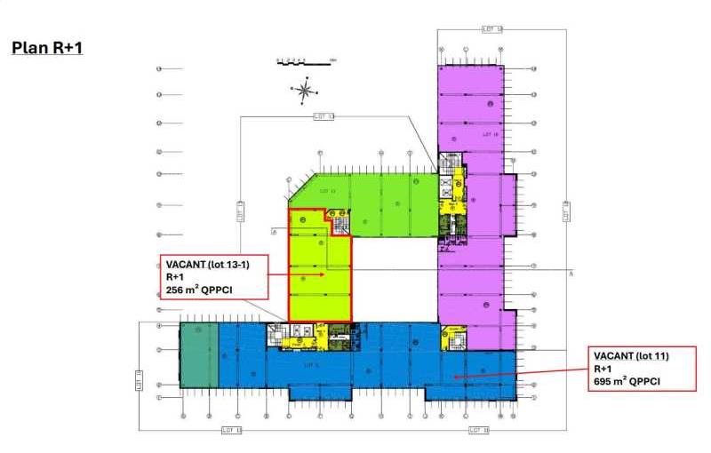 Location de bureau de 3 034 m² à Meudon - 92190 plan - 1