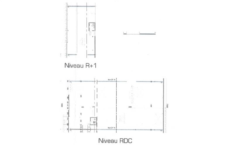 Location de bureau de 580 m² à Montévrain - 77144 plan - 1