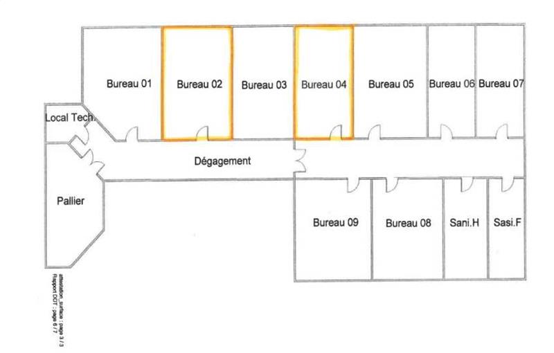 Location de bureau de 30 m² à Montigny-le-Bretonneux - 78180 plan - 1