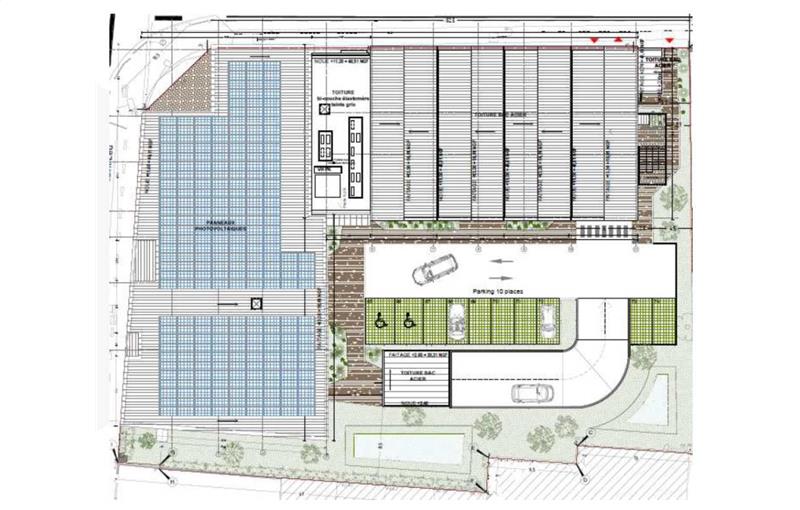 Location de bureau de 4 005 m² à Montmagny - 95360 plan - 1