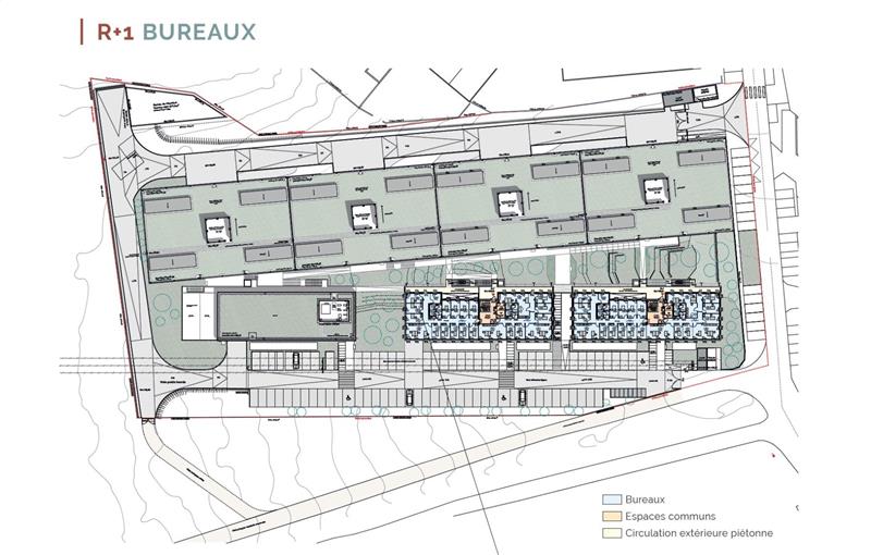 Location de bureau de 2 211 m² à Mouans-Sartoux - 06370 plan - 1