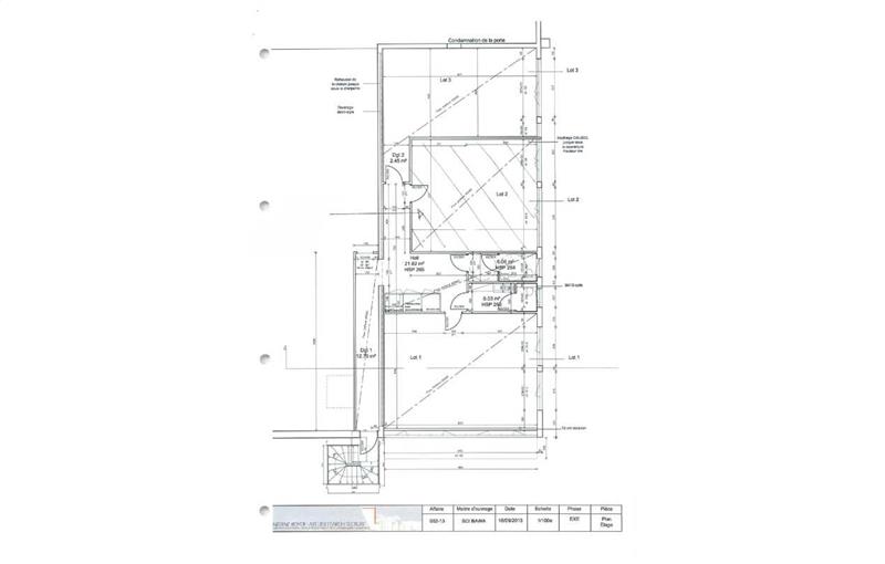 Location de bureau de 149 m² à Mundolsheim - 67450 plan - 1