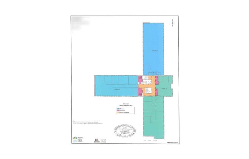 Location de bureau de 3 321 m² à Nanterre - 92000 plan - 1