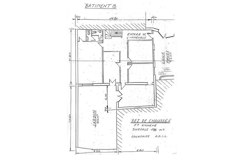 Location de bureau de 370 m² à Nanterre - 92000 plan - 1