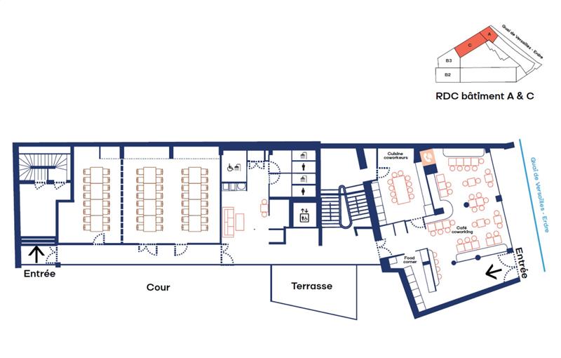 Location de bureau de 1 023 m² à Nantes - 44000 plan - 1