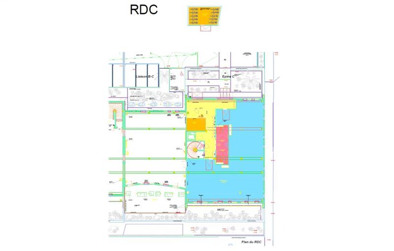 Location de bureau de 958 m² à Nantes - 44000 plan - 1