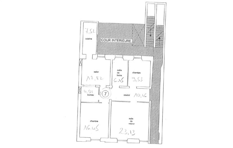 Location de bureau de 92 m² à Nantes - 44000 plan - 1