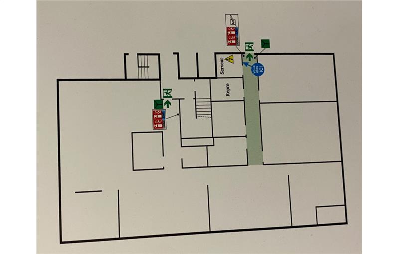 Location de bureau de 350 m² à Nantes - 44000 plan - 1