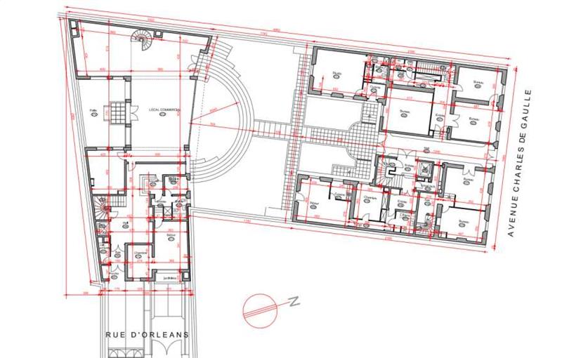 Location de bureau de 145 m² à Neuilly-sur-Seine - 92200 plan - 1