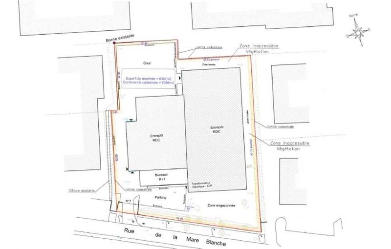 Location de bureau de 3 233 m² à Noisiel - 77186 plan - 1