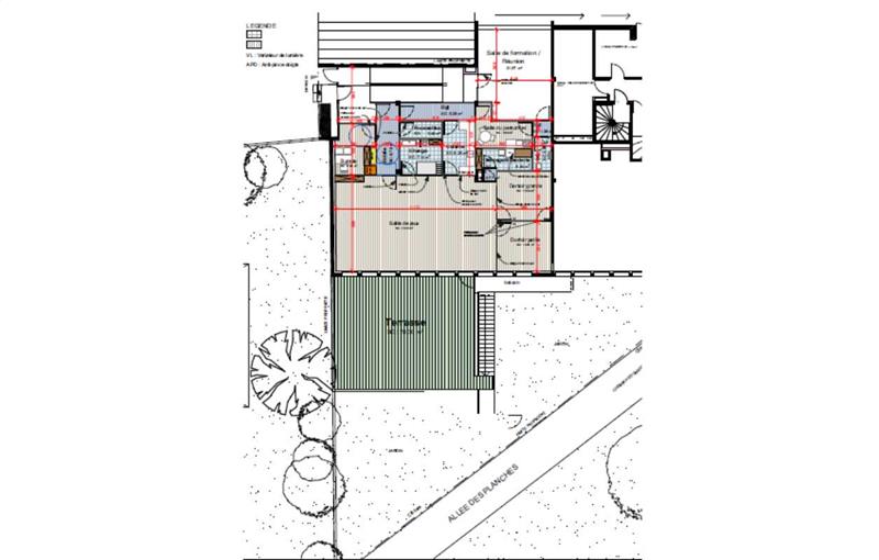 Location de bureau de 31 m² à Orsay - 91400 plan - 1