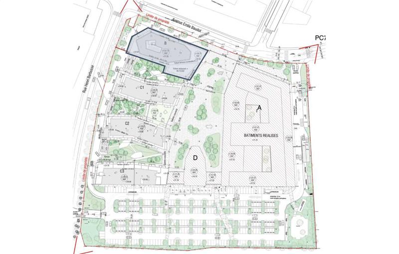 Location de bureau de 8 405 m² à Palaiseau - 91120 plan - 1