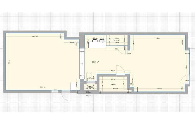 Location de bureau de 82 m² à Paris 10 - 75010 plan - 1