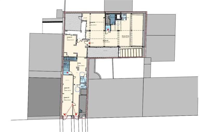 Location de bureau de 857 m² à Paris 11 - 75011 plan - 1