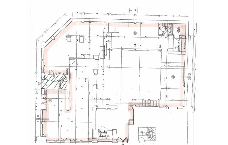 Location de bureau de 804 m² à Paris 11 - 75011 plan - 1