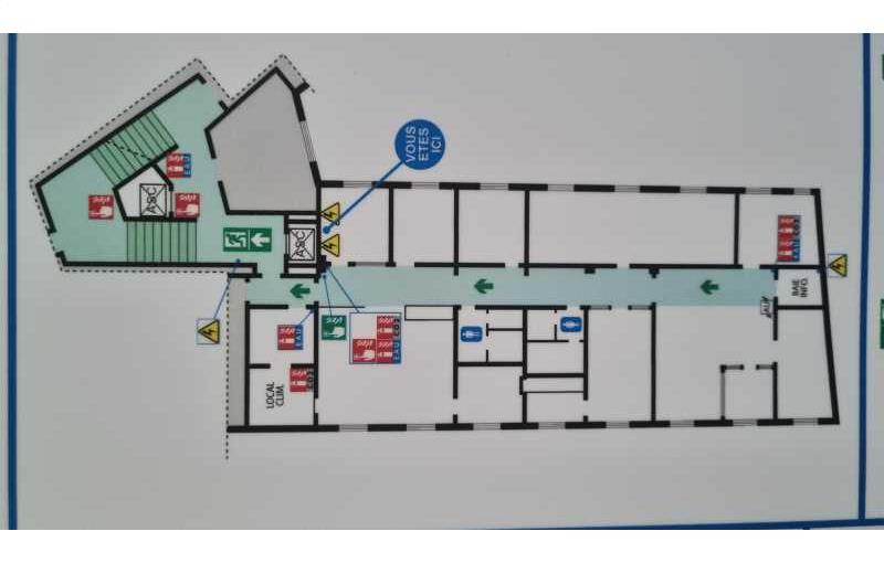 Location de bureau de 341 m² à Paris 11 - 75011 plan - 1