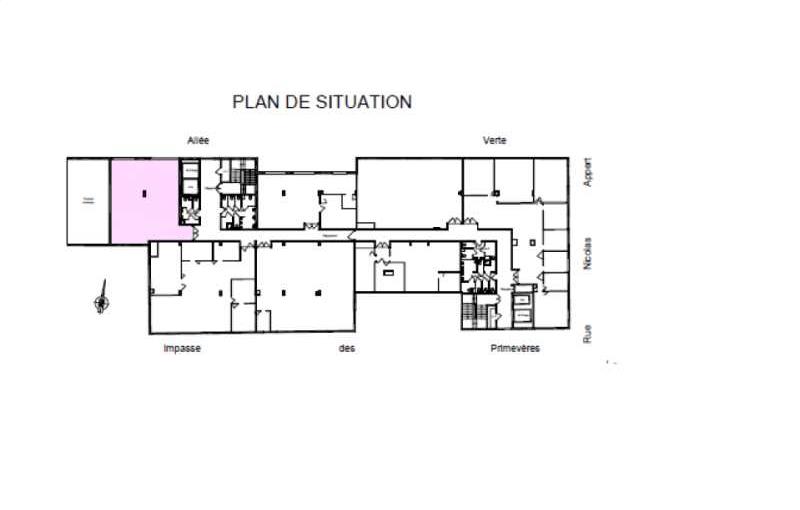 Location de bureau de 117 m² à Paris 11 - 75011 plan - 1