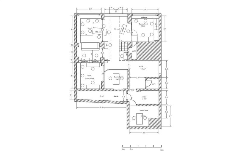 Location de bureau de 187 m² à Paris 11 - 75011 plan - 1