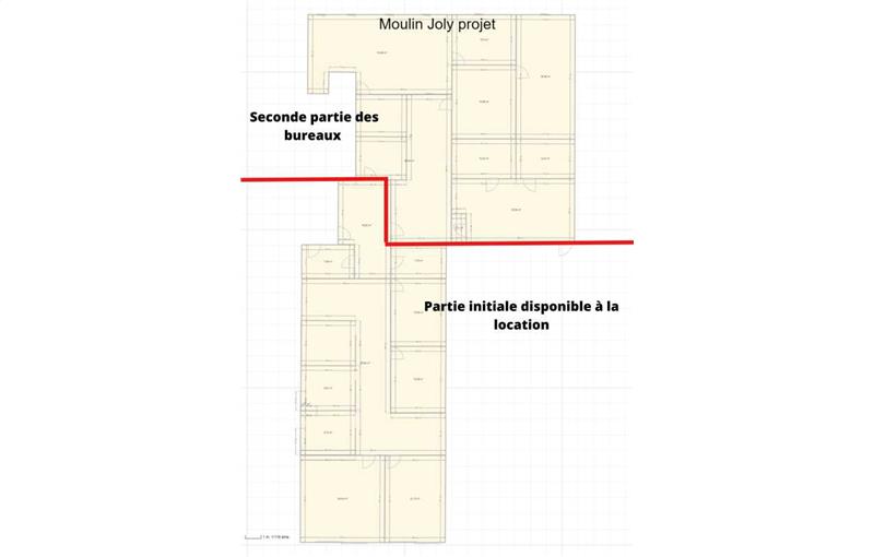 Location de bureau de 400 m² à Paris 11 - 75011 plan - 1