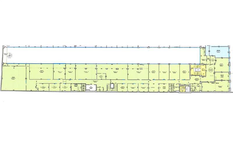 Location de bureau de 860 m² à Paris 11 - 75011 plan - 1