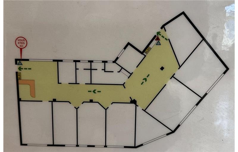 Location de bureau de 250 m² à Paris 11 - 75011 plan - 1