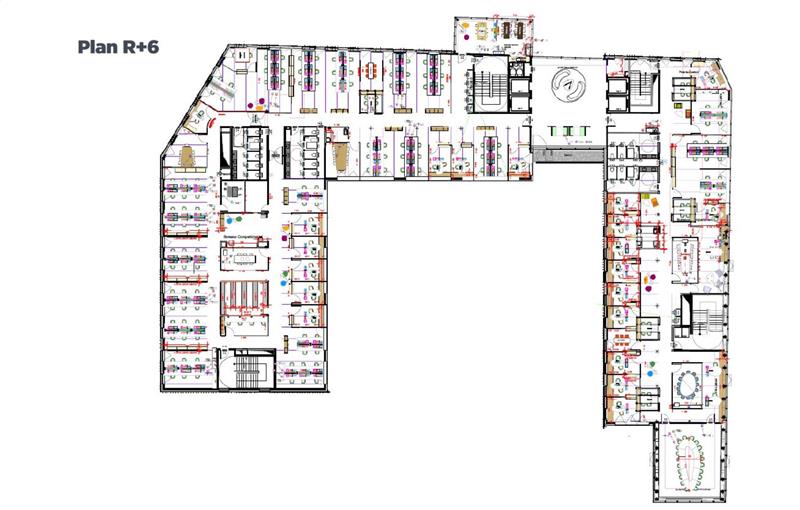 Location de bureau de 1 792 m² à Paris 12 - 75012 plan - 1