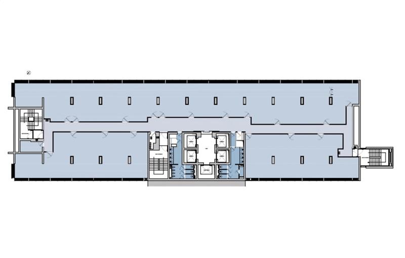 Location de bureau de 4 316 m² à Paris 12 - 75012 plan - 1