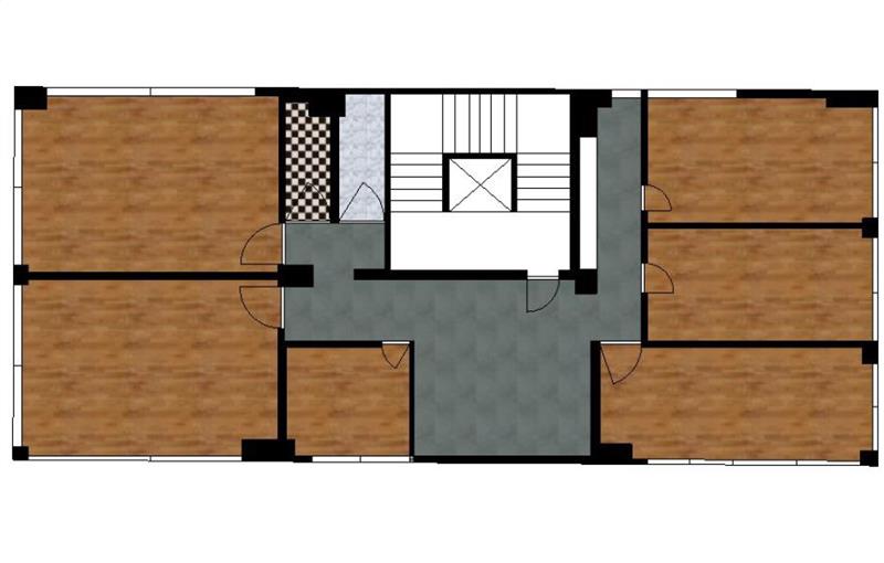 Location de bureau de 110 m² à Paris 12 - 75012 plan - 1