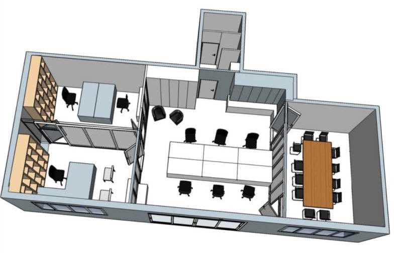 Location de bureau de 90 m² à Paris 14 - 75014 plan - 1