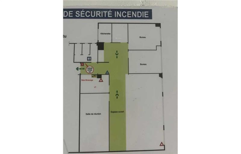 Location de bureau de 431 m² à Paris 15 - 75015 plan - 1