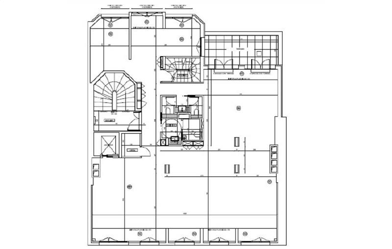 Location de bureau de 1 527 m² à Paris 17 - 75017 plan - 1