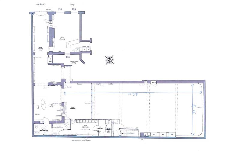 Location de bureau de 321 m² à Paris 17 - 75017 plan - 1