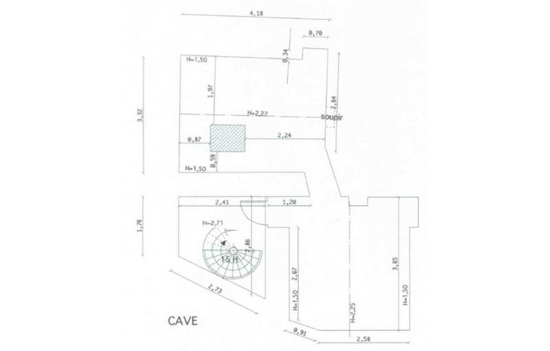 Location de bureau de 111 m² à Paris 2 - 75002 plan - 1