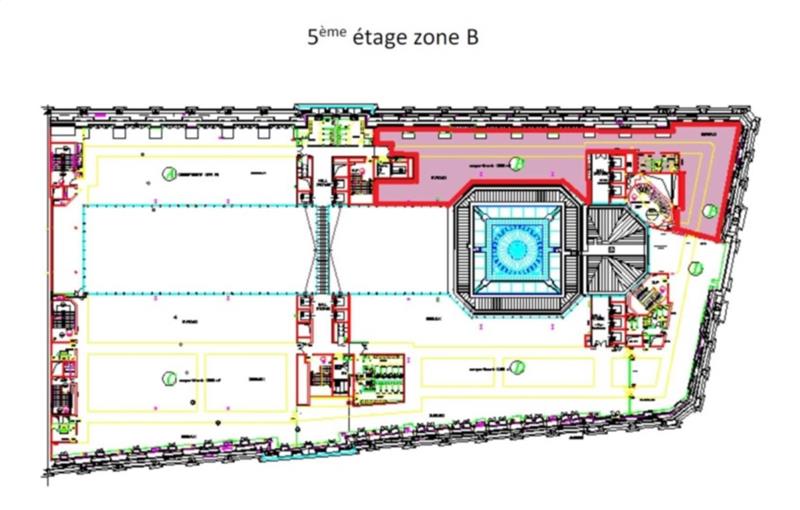 Location de bureau de 767 m² à Paris 2 - 75002 plan - 1