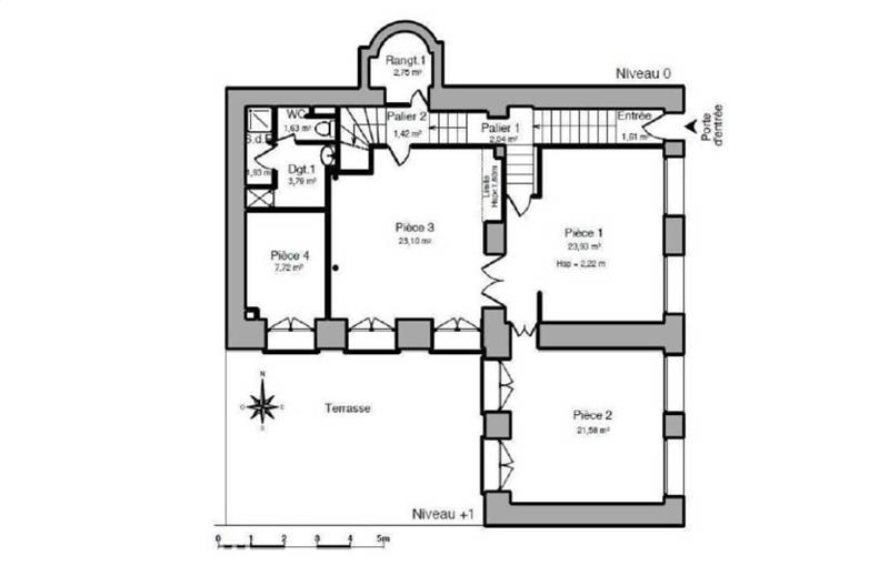 Location de bureau de 190 m² à Paris 2 - 75002 plan - 1