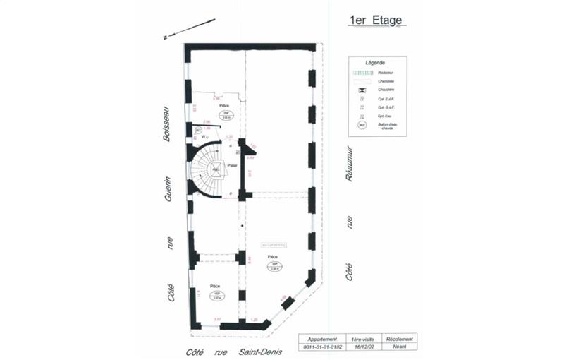 Location de bureau de 126 m² à Paris 2 - 75002 plan - 1